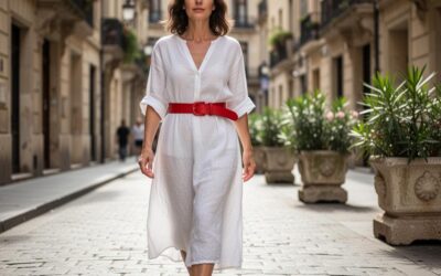 Ceintures designer rouges : comparatif des modèles en cuir, suède et élastique